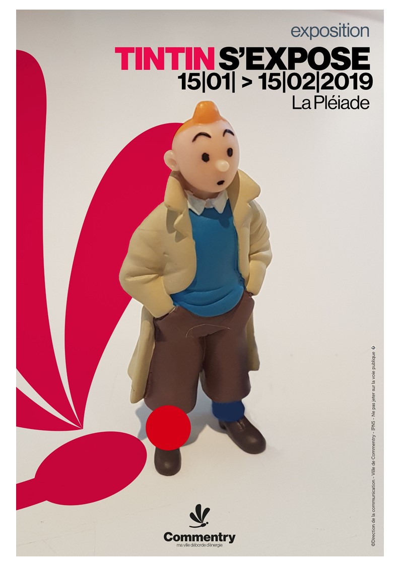 Exposition " Tintin a 90 ans"